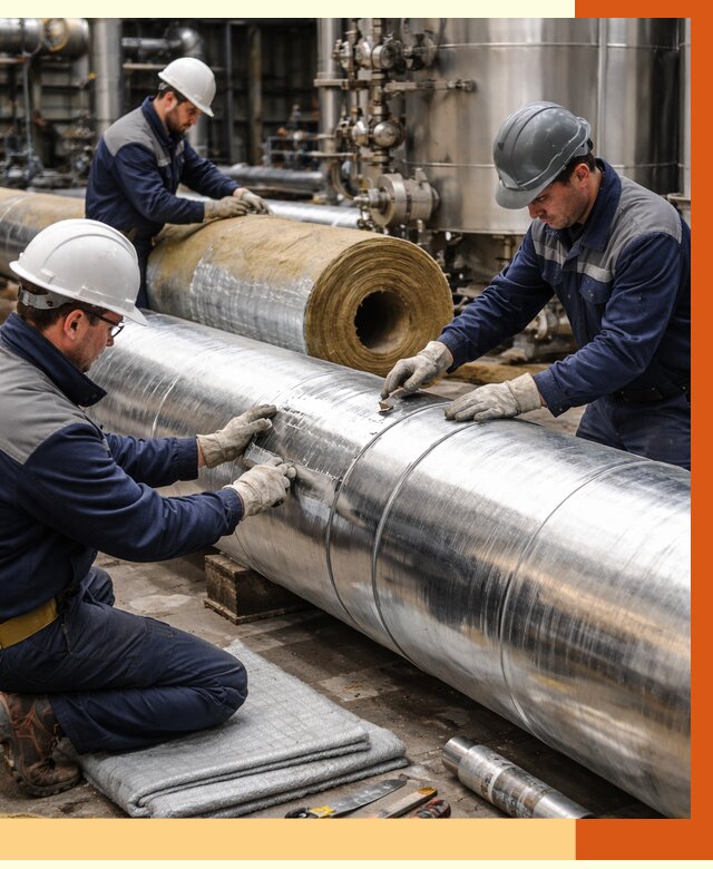 Утепление технологического оборудования в Коркино от 4360 руб. за м2 | ТепломастерКрк