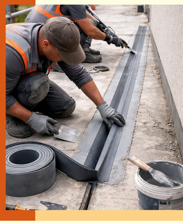 Гидроизоляция деформационного шва в Коркино профессионально и надежно