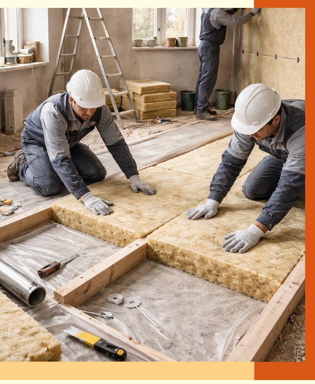 Восстановление теплоизоляции в Коркино от 8824 руб. — ремонт утепления под ключ | ТепломастерКрк